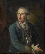 Christopher Hieronymus Johansen, Portrait of governor, baron Carl Sparre
